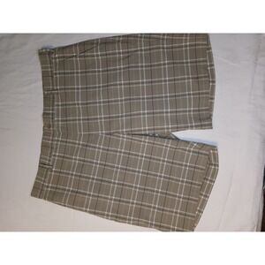 Nike Dri-FIT Golf Shorts. Size 40. Plaid Pattern.